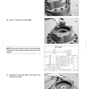 Manual de servicio y reparación para excavadoras hidráulicas Kobelco SK260-9 y SK295-9 / Descarga instantánea en PDF imagen 9