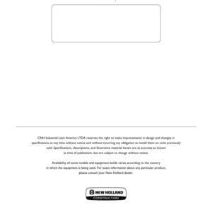 New Holland W130B Wheel Loader Operator Owners Operation Manual Manual | Instant PDF Download image 11