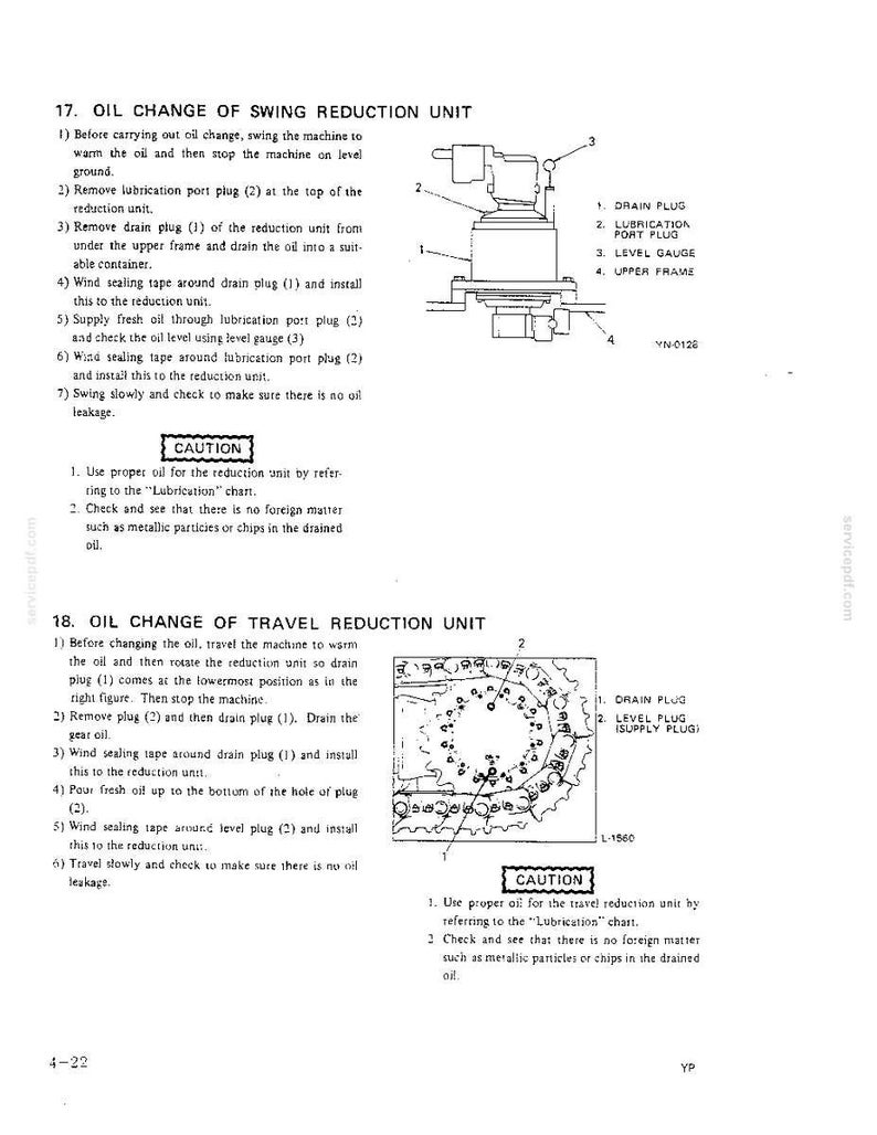 Kobelco MD120LC Hydraulic Excavator Operator Owners Operation Manual | Instant PDF Download image 9