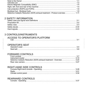 Kobelco SK210-9 Tier 4 Hydraulic Excavator Operator Owners Operation Manual | Instant PDF Download image 3