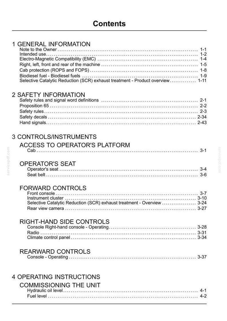 Kobelco SK210-9 Tier 4 Hydraulic Excavator Operator Owners Operation Manual | Instant PDF Download image 3