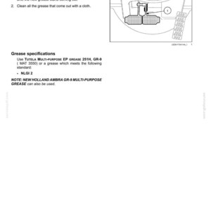 New Holland B95c, B95c Tc, B110C Tier 4B (final) Tractor Loader Backhoe Operator Owners Operation Manual | Instant PDF Download image 9