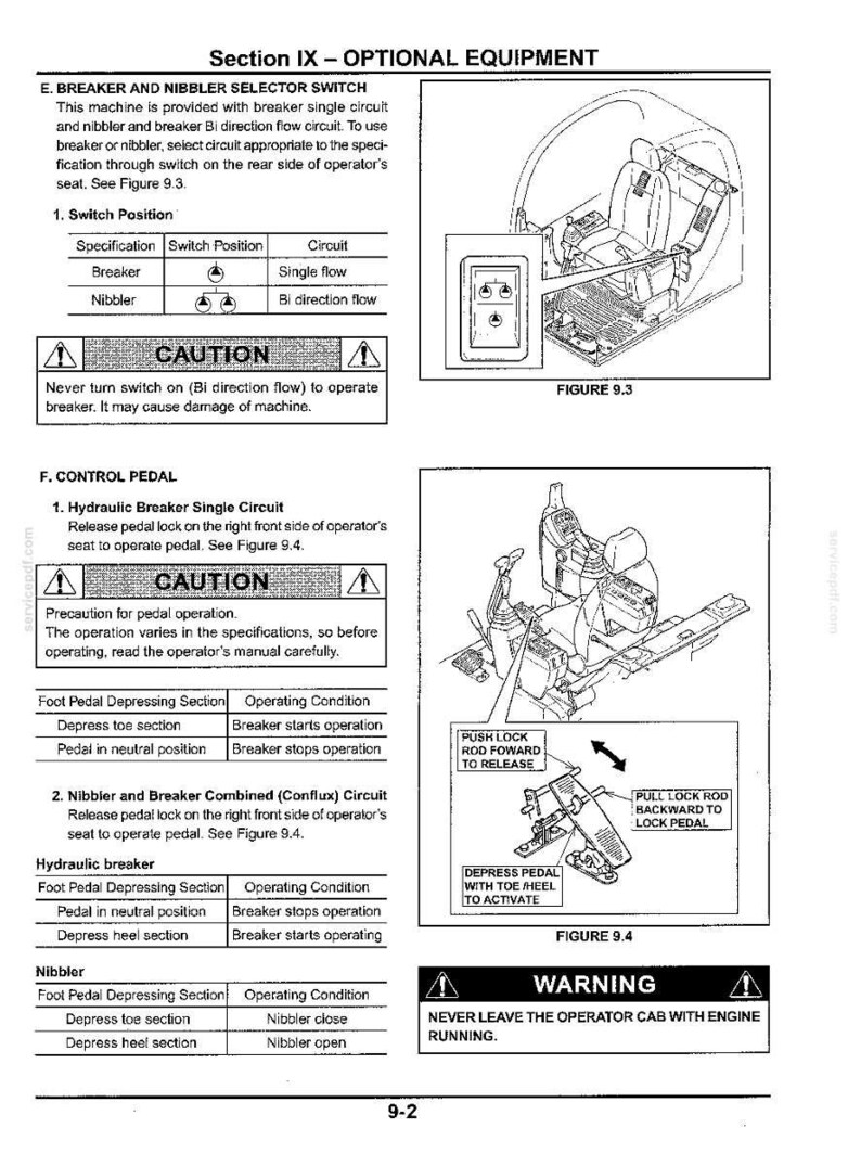 Kobelco Sk115srdz, SK115SRDZ-1E Excavator Operator Owners Operation Manual | Instant PDF Download image 11