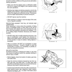 New Holland WE150B Hjulgrävmaskin, bruksanvisning | Direkt PDF-nedladdning bild 4