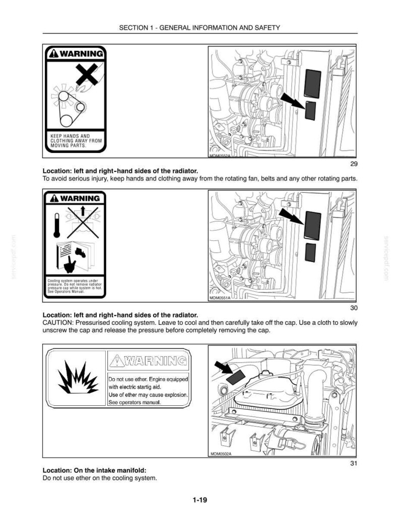 New Holland T4020, T4030, T4040, T4050 Standard Tractor Operator Owners Operation Manual | Instant Pdf Download image 4