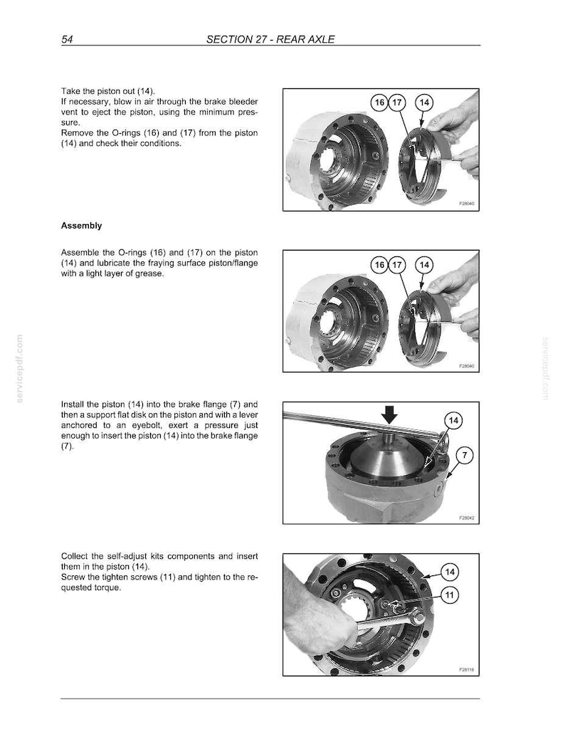 New Holland B110 & B115 Tier 3 Loader Backhoe Service Repair Workshop Manual Pdf | Instant Pdf Download image 7