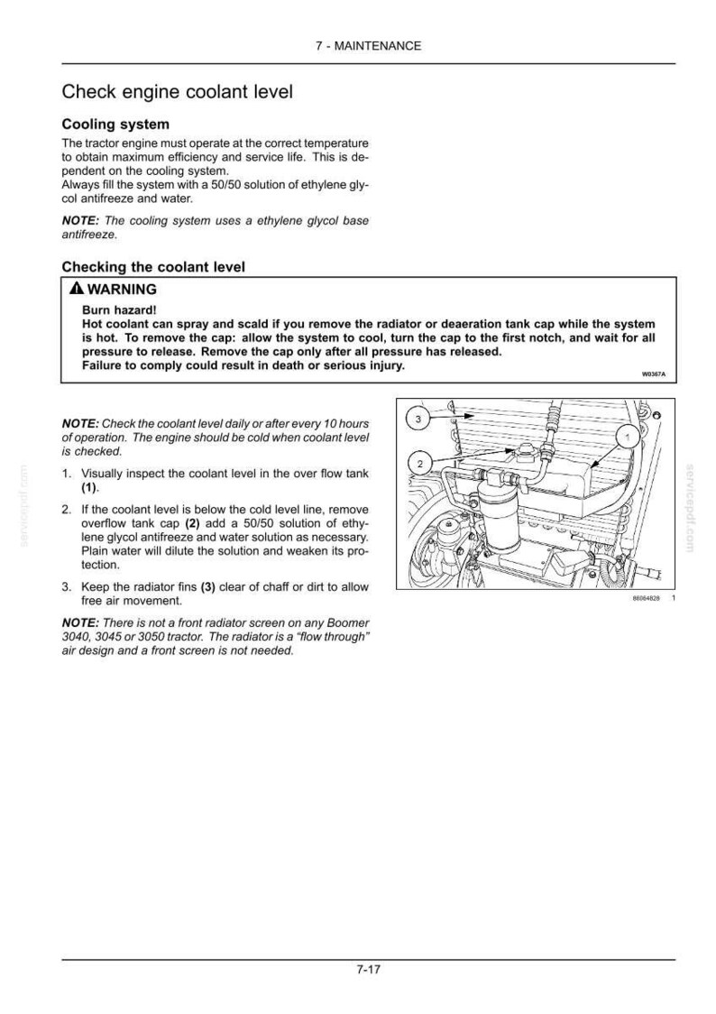 New Holland Boomer 3040 Cvt, 3045 CVT, 3050 CVT Compact Tractor Operator Owners Operation Manual | Instant PDF Download image 8