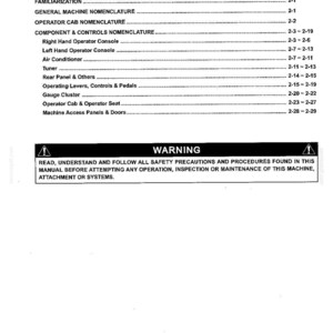 New Holland EH80 Excavators Operator Owners Operation Manual | Instant PDF Download image 4