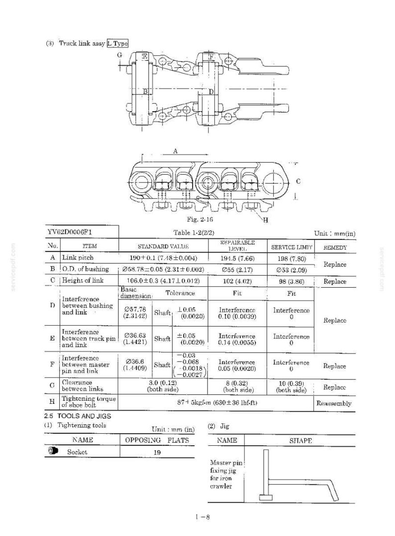 Kobelco Sk115srdz-1e, Sk135sr-1e, Sk135srlc-1e, SK135SRL-1E Hydraulic Excavator Service Repair Workshop Manual | Instant PDF Download image 9