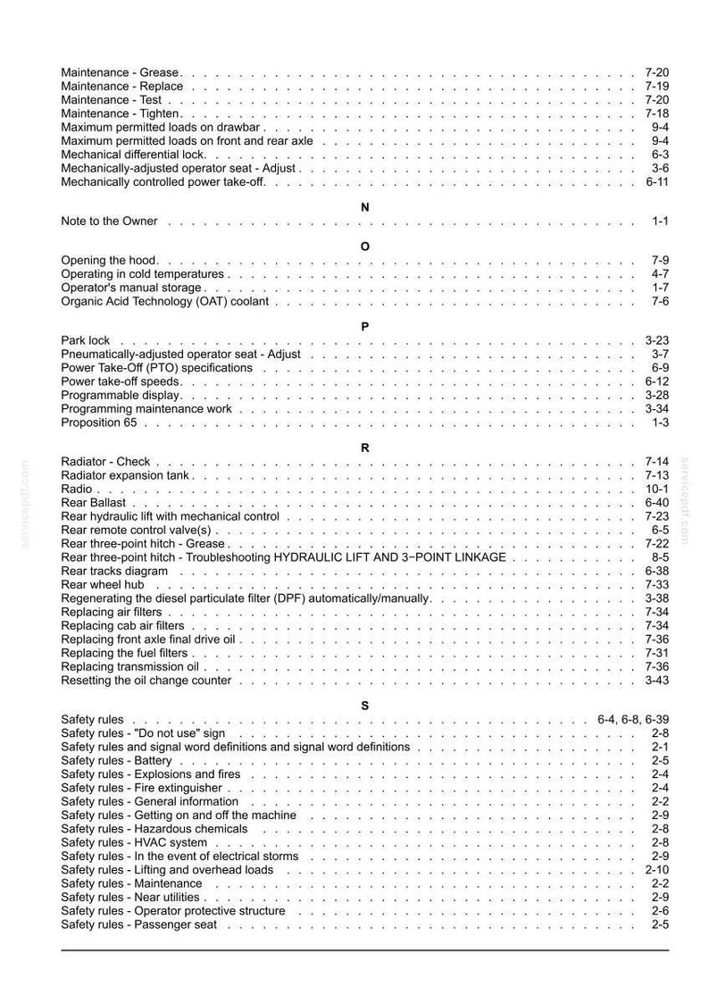 New Holland T4.85, T4.95, T4.105, T4.115 Tractor Operator Owners Operation Manual | Instant Pdf Download image 11