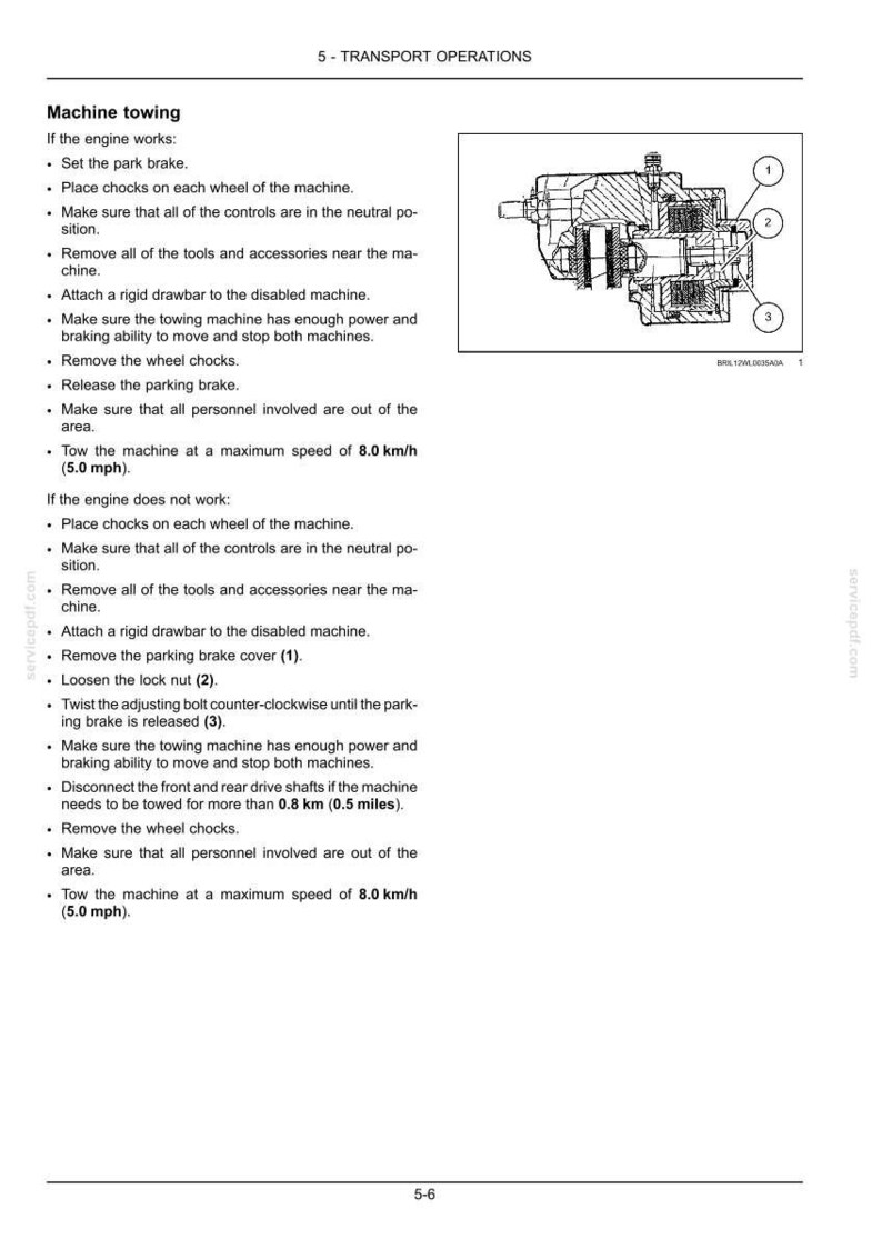 New Holland W130B Wheel Loader Operator Owners Operation Manual Manual | Instant PDF Download image 7
