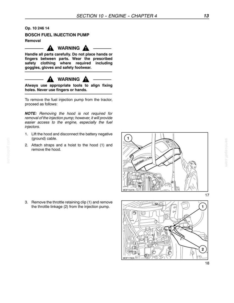 New Holland Tl80a, TL90A, TL100A Tractor Service Repair Workshop Manual | Instant PDF Download image 4