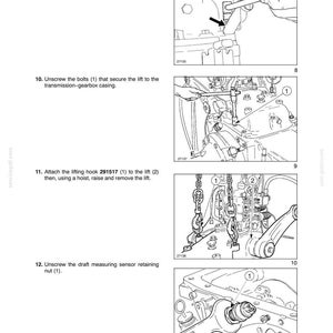 New Holland Tn65f, Tn70f, Tn75f, Tn80f, TN90F, TN95F Tractor Service Repair Workshop Manual | Instant PDF Download image 7