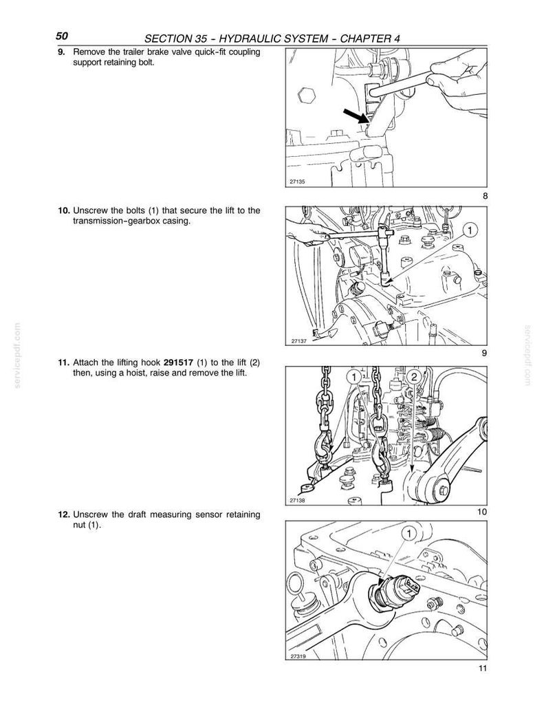 New Holland Tn65f, Tn70f, Tn75f, Tn80f, TN90F, TN95F Tractor Service Repair Workshop Manual | Instant PDF Download image 7