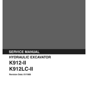 Kobelco K912-Ii, K912LC-II Hydraulic Excavator Service Repair Workshop Manual | Instant PDF Download image 3