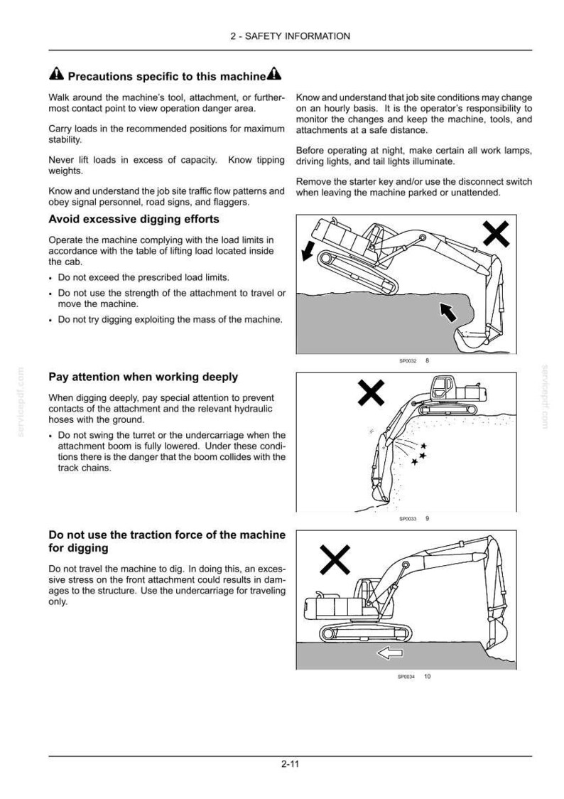 Kobelco SK350-9L Tier 3 Hydraulic Excavator Operator Owners Operation Manual | Instant PDF Download image 5