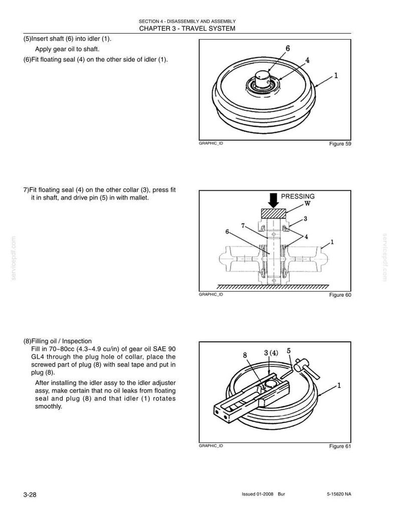 Kobelco 50SR Acera Tier 4 Compact Crawler Excavator Service Repair Workshop Manual | Instant PDF Download image 7