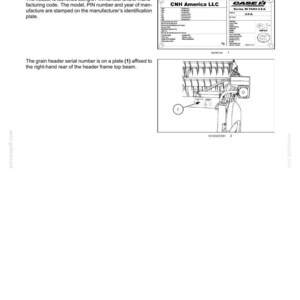 Case 3050 Spannmålsskärbord Service Reparation Verkstadsmanual | Direkt PDF-nedladdning bild 4