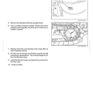 New Holland D125C Stage IIIB Crawler Dozer Operator Owners Operation Manual | Instant PDF Download image 9