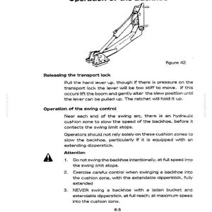 Kobelco 750, 760, 860 Loader Backhoe Operator Owners Operation Manual | Instant PDF Download image 5