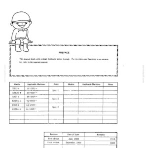 Kobelco K909-Ii K909LC-II Hydraulic Excavator Service Repair Workshop Manual | Instant PDF Download image 8