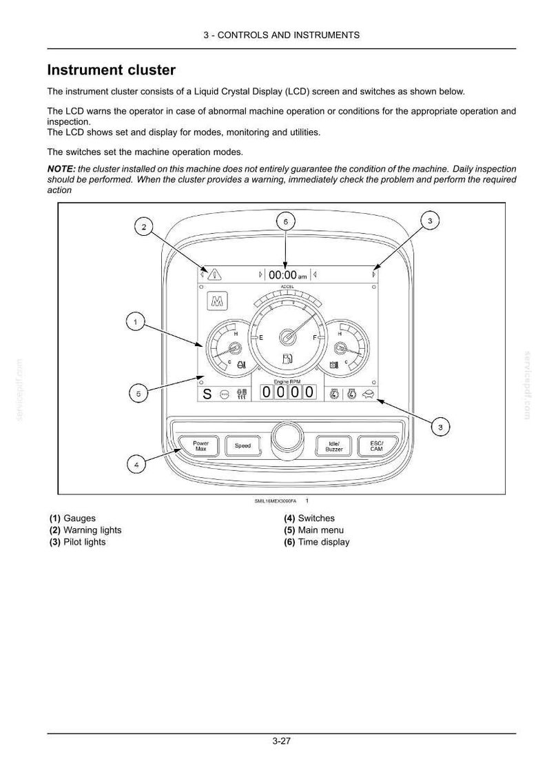New Holland E60C Mini Excavator Operator Owners Operation Manual | Instant PDF Download image 5