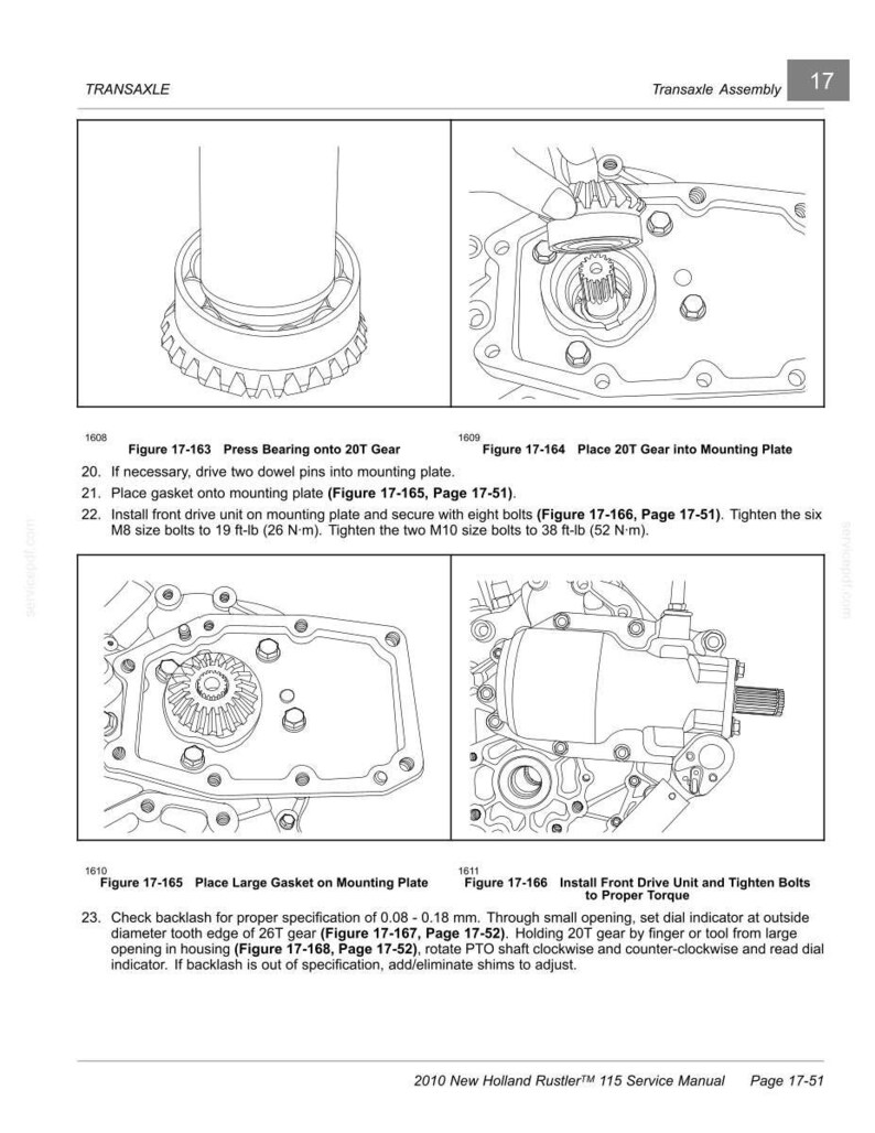 New Holland Rustler 115 Utility Vehicle Service Repair Workshop Manual | Instant PDF Download image 10