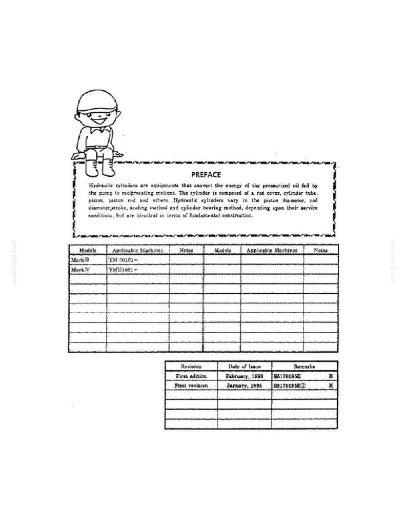 Kobelco Sk150(Lc) Iv, ED180 (LC) Hydraulic Excavator Service Repair Workshop Manual | Instant PDF Download image 10
