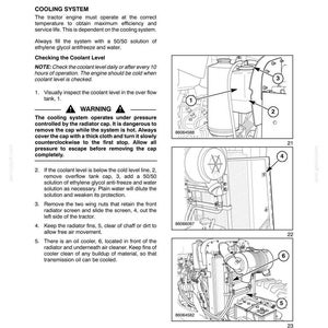 Gebruikershandleiding New Holland Boomer 4055, 4060 trekkerbestuurder | Directe pdf-download afbeelding 8