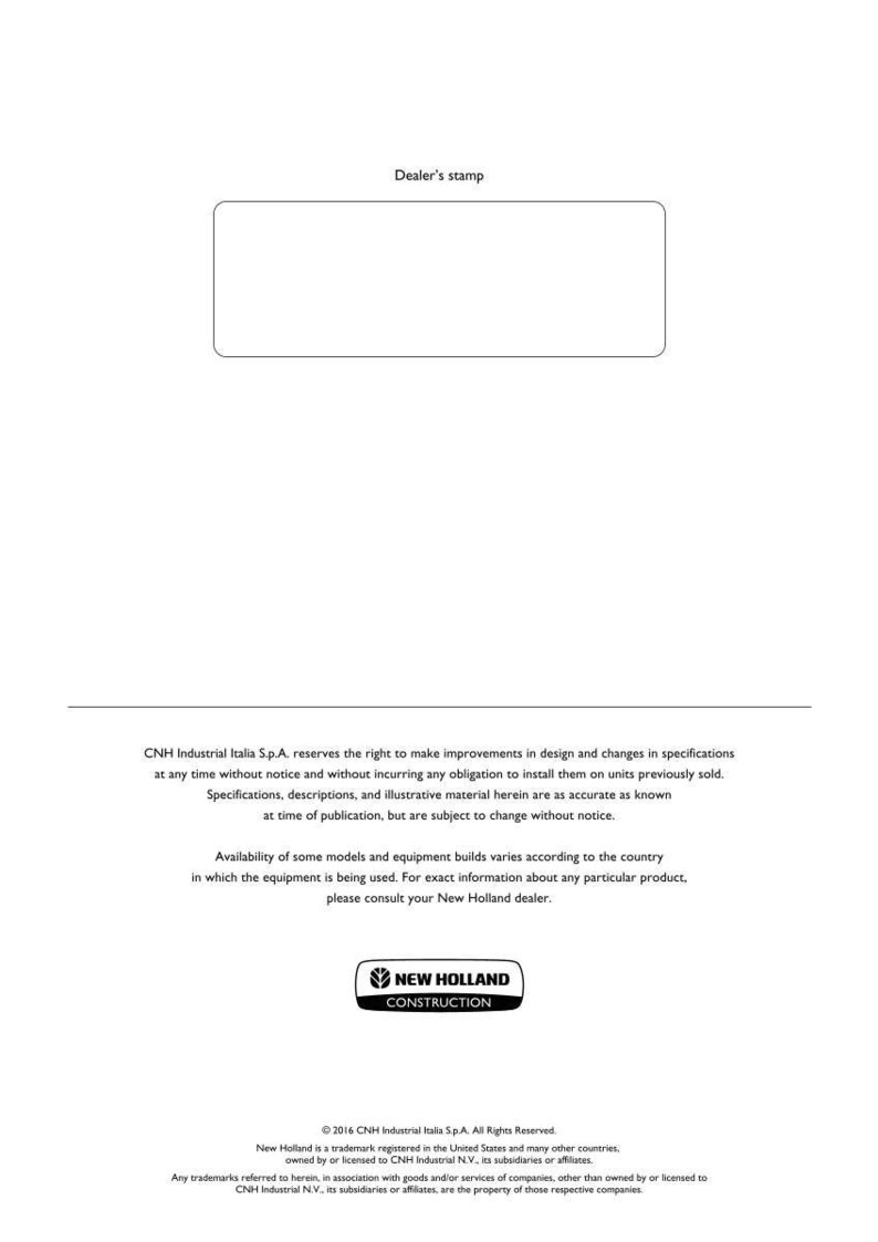 New Holland W170C Stage IV Wheel Loader Operator Owners Operation Manual | Instant PDF Download image 11