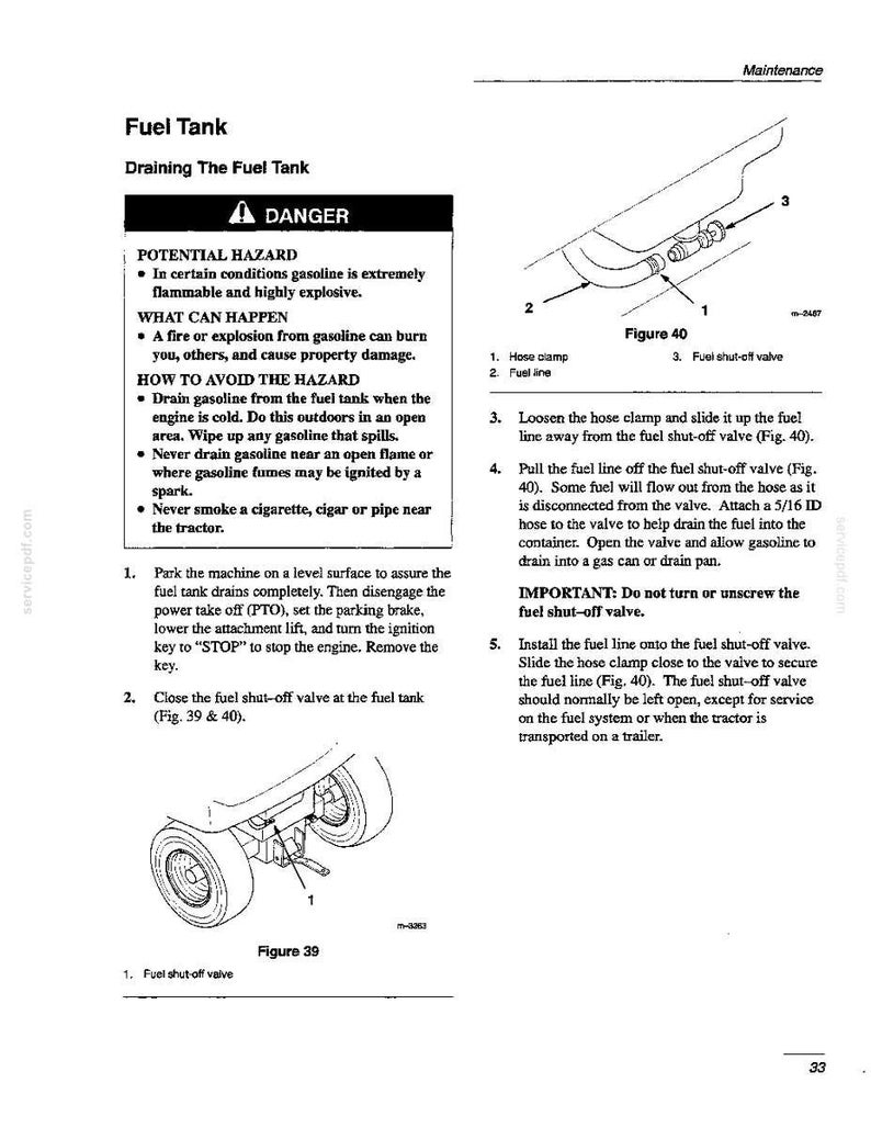 New Holland GT20 Garden Tractor Operator Owners Operation Manual | Instant PDF Download image 8