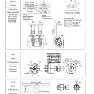 Manual de servicio y reparación para la excavadora hidráulica Kobelco SK50SR-5 / Descarga instantánea en PDF imagen 5