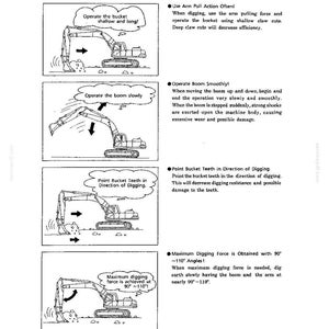 Kobelco SK200, SK200LC Hydraulic Excavator Operator Owners Operation Manual | Instant PDF Download 画像 4