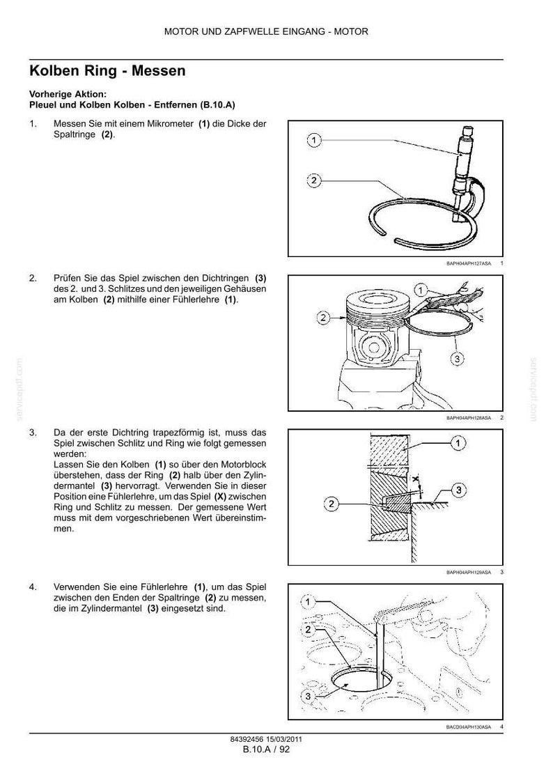 Steyr F4DFE613、F4HFE613 Wartungshandbuch 修理工場 | PDFダウンロード 画像 5