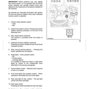 New Holland LM740 Telescopic Handler Operator Owners Operation Manual | Instant PDF Download image 6