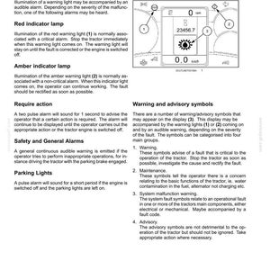 Manual de operación y mantenimiento para tractores New Holland T4.75, T4.85, T4.95, T4.105 y T4.115 / Descarga instantánea en PDF imagen 10