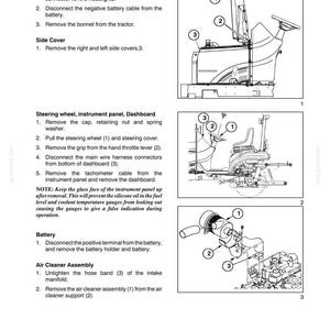 New Holland TZ21D, TZ24D Compact Utility Tractor Service Repair Workshop Manual | Instant PDF Download image 4