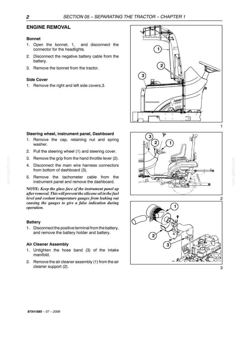 New Holland TZ21D, TZ24D Compact Utility Tractor Service Repair Workshop Manual | Instant PDF Download image 4