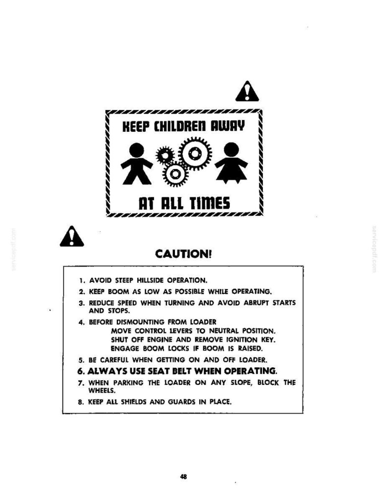 New Holland L-778 Skid-Steer Loader Operator Owners Operation Manual | Instant PDF Download image 11