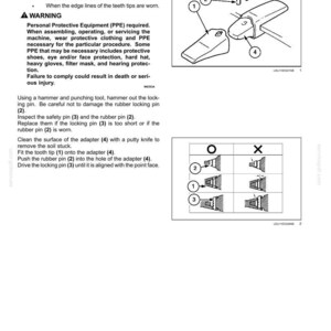 Manual de operación y mantenimiento de la miniexcavadora New Holland E35b Sr, E39B SR / Descarga instantánea en PDF imagen 9