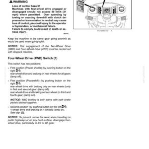 New Holland B95c, B95c Tc, B110C Tier 4B (final) Tractor Loader Backhoe Operator Owners Operation Manual | Instant PDF Download image 6