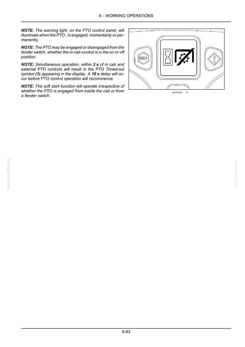 New Holland T7.290, T7.315 Tier 4B (final) Sidewinder Ii Auto Command Tractor Operator Owners Operation Manual | Instant Pdf Download image 7