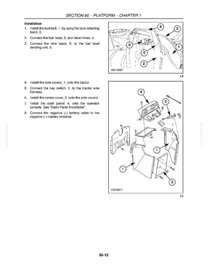 New Holland T1510, T1520 Tractor Service Repair Workshop Manual Pdf | Instant Pdf Download image 11