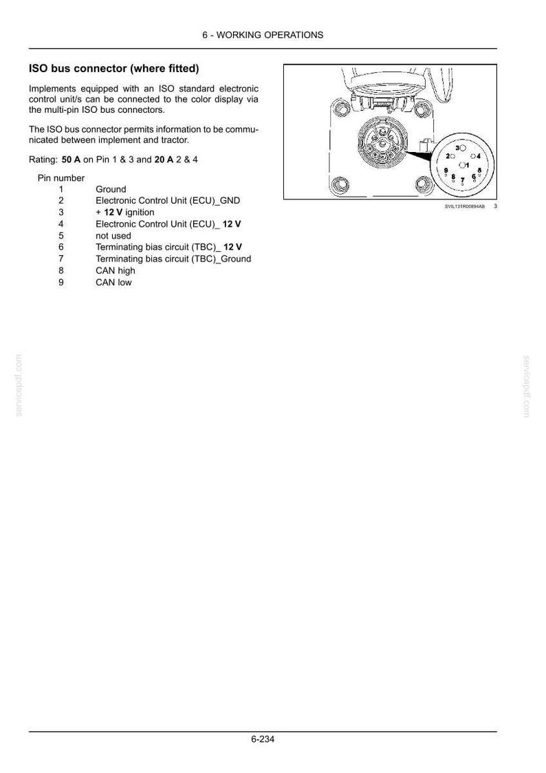 New Holland T7.230, T7.245, T7.260, T7.270 AutoCommand Tier 4B (final) Tractor Operator Owners Operation Manual | Instant Pdf Download image 9