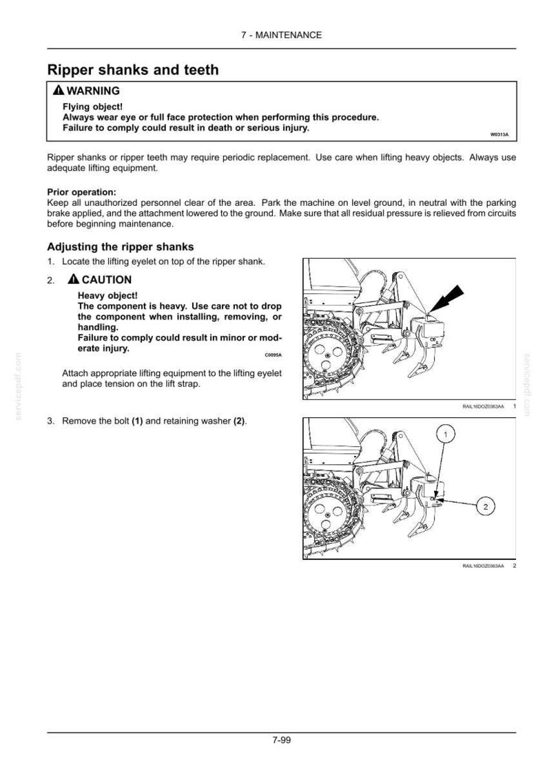 New Holland D150C Tier 2 Crawler Dozer Operator Owners Operation Manual | Instant PDF Download image 10