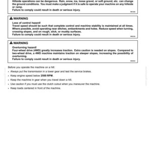New Holland U80C Tier 4B (final) Tractor Loader Operator Owners Operation Manual | Instant PDF Download image 6