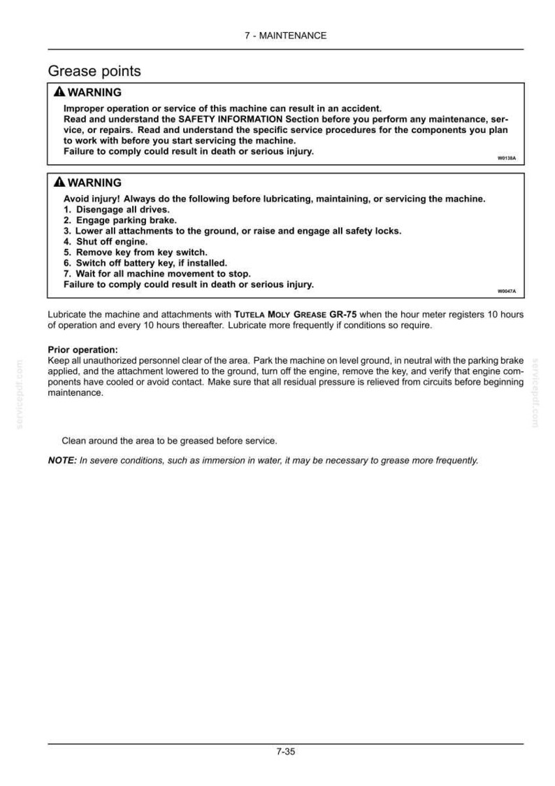 New Holland D125C Stage IIIB Crawler Dozer Operator Owners Operation Manual | Instant PDF Download image 8