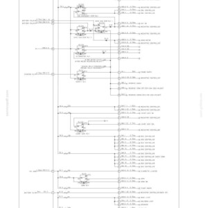May include: A technical circuit diagram titled E485B MECHATRO CONTROL SYSTEM, displaying electrical connections, relay components, and controller inputs. The schematic features black lines on a white background with text labels for various system parts.
