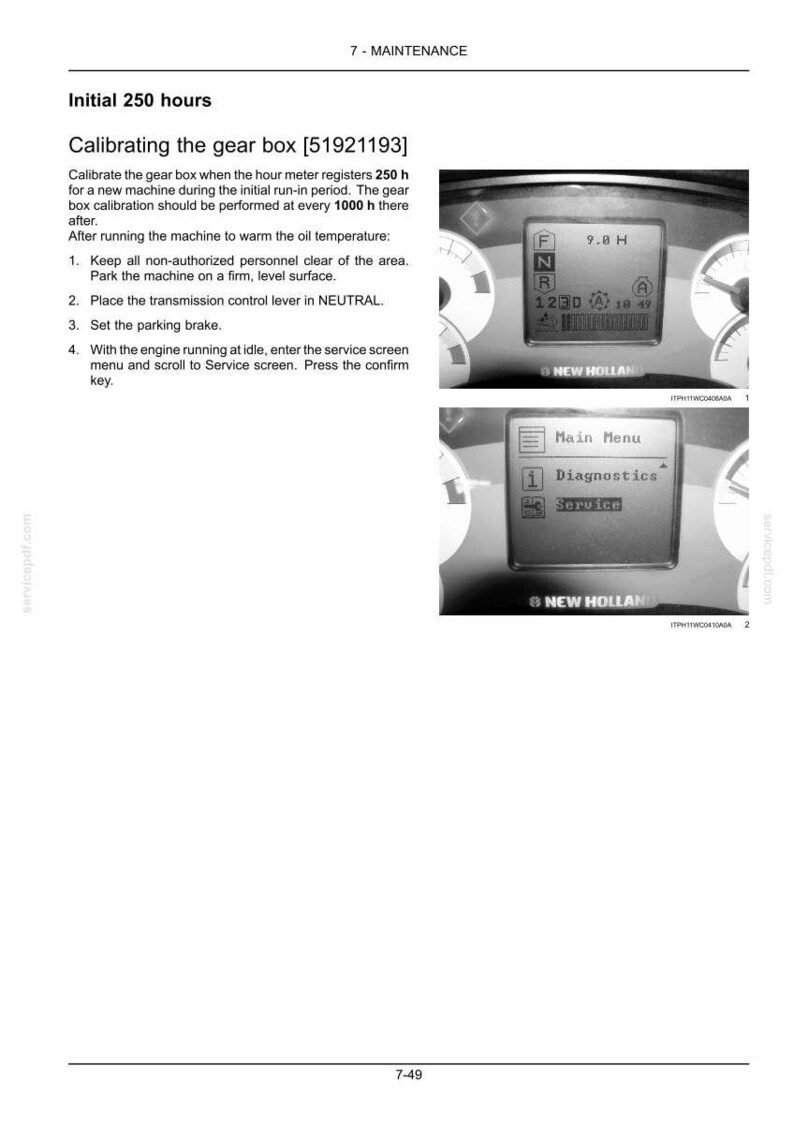 New Holland W190C, W230C Tier 4 Wheel Loader Operator Owners Operation Manual | Instant PDF Download image 8