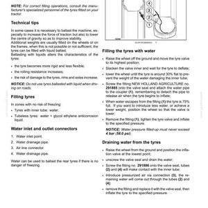 Manual de operación y mantenimiento para tractores New Holland T4.75, T4.85, T4.95, T4.105 y T4.115 / Descarga instantánea en PDF imagen 8